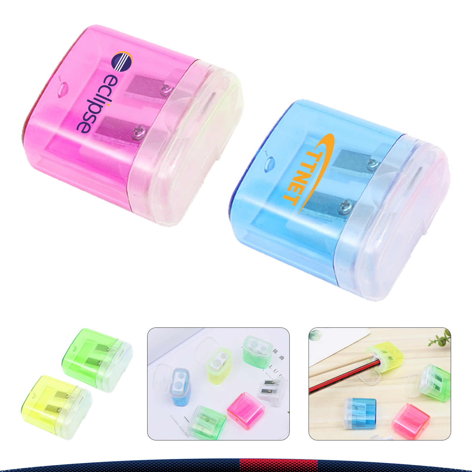 Double Hole Pencil Sharpener 5