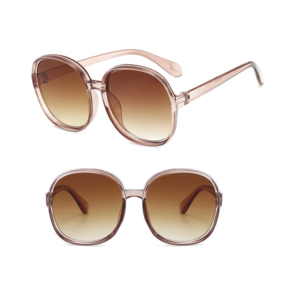 Big frame round retro sunglasses 8