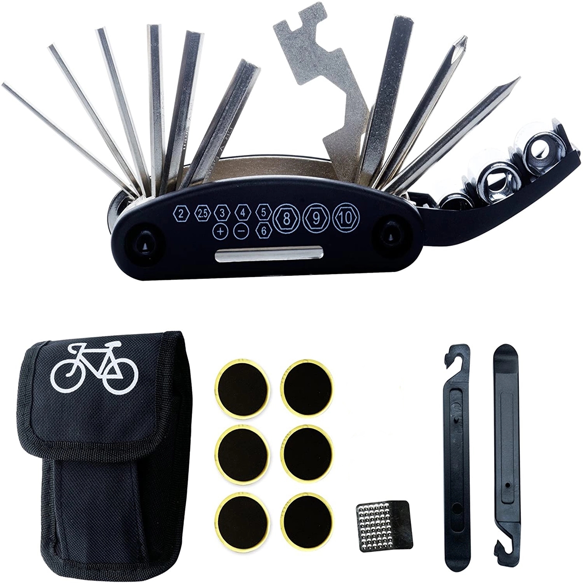 Multifunction Bicycle Mechanic Fix Tools Set 2