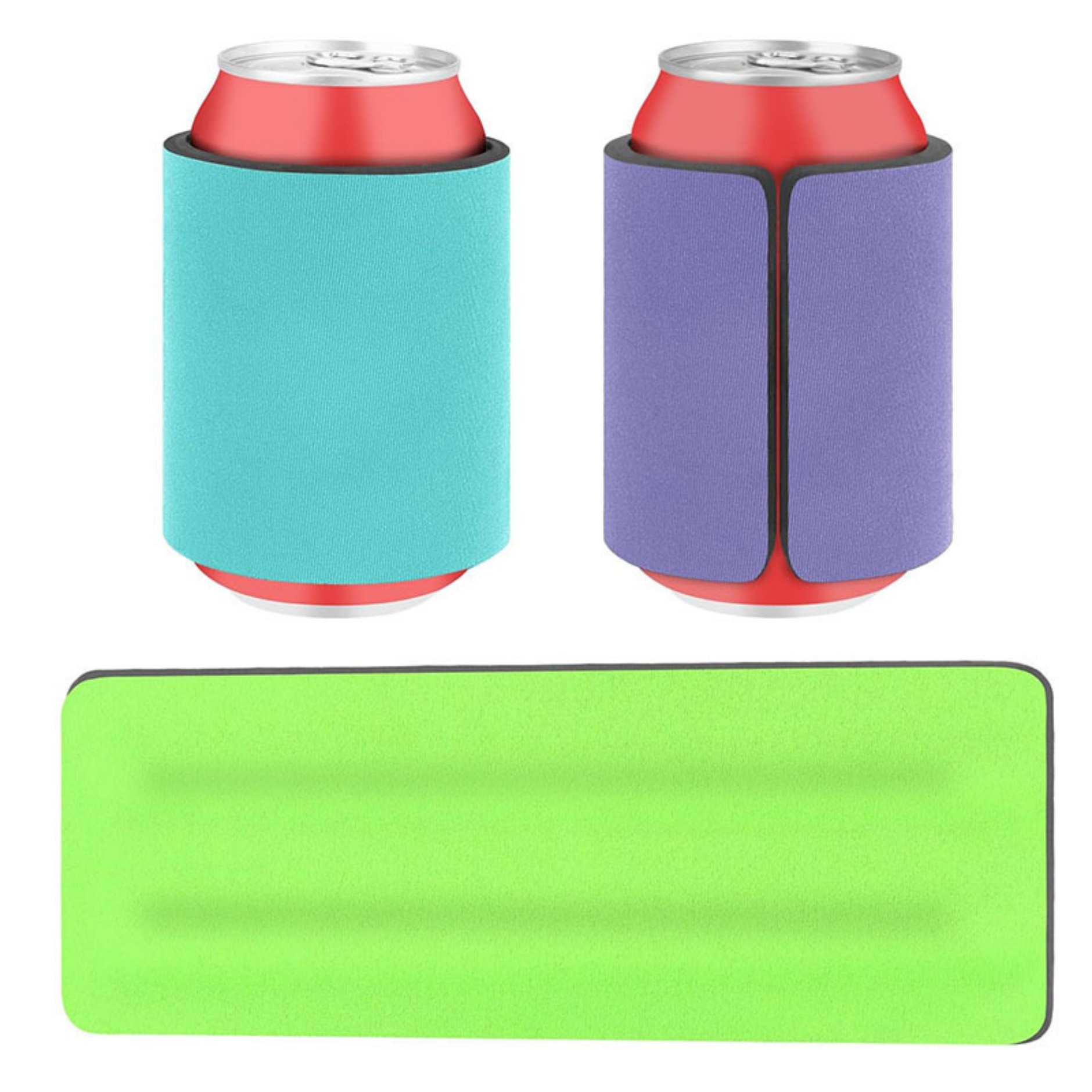 Neoprene Slap Wrap Can Cooler Sleeve Holder 6