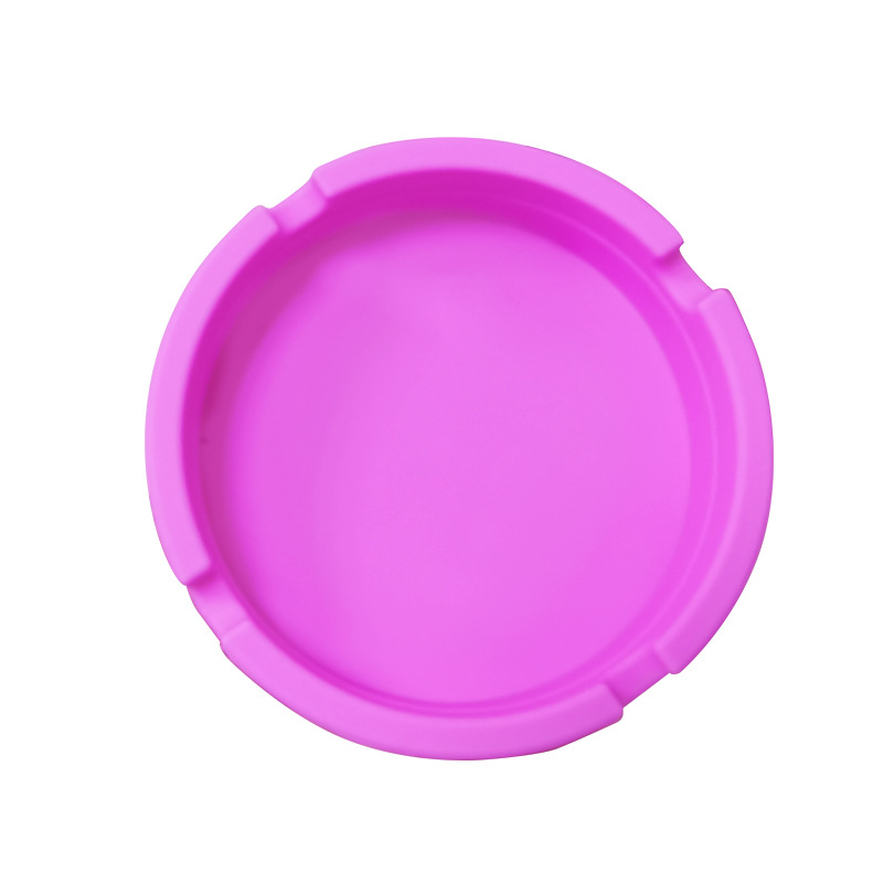 Round Silicone Ashtray 4