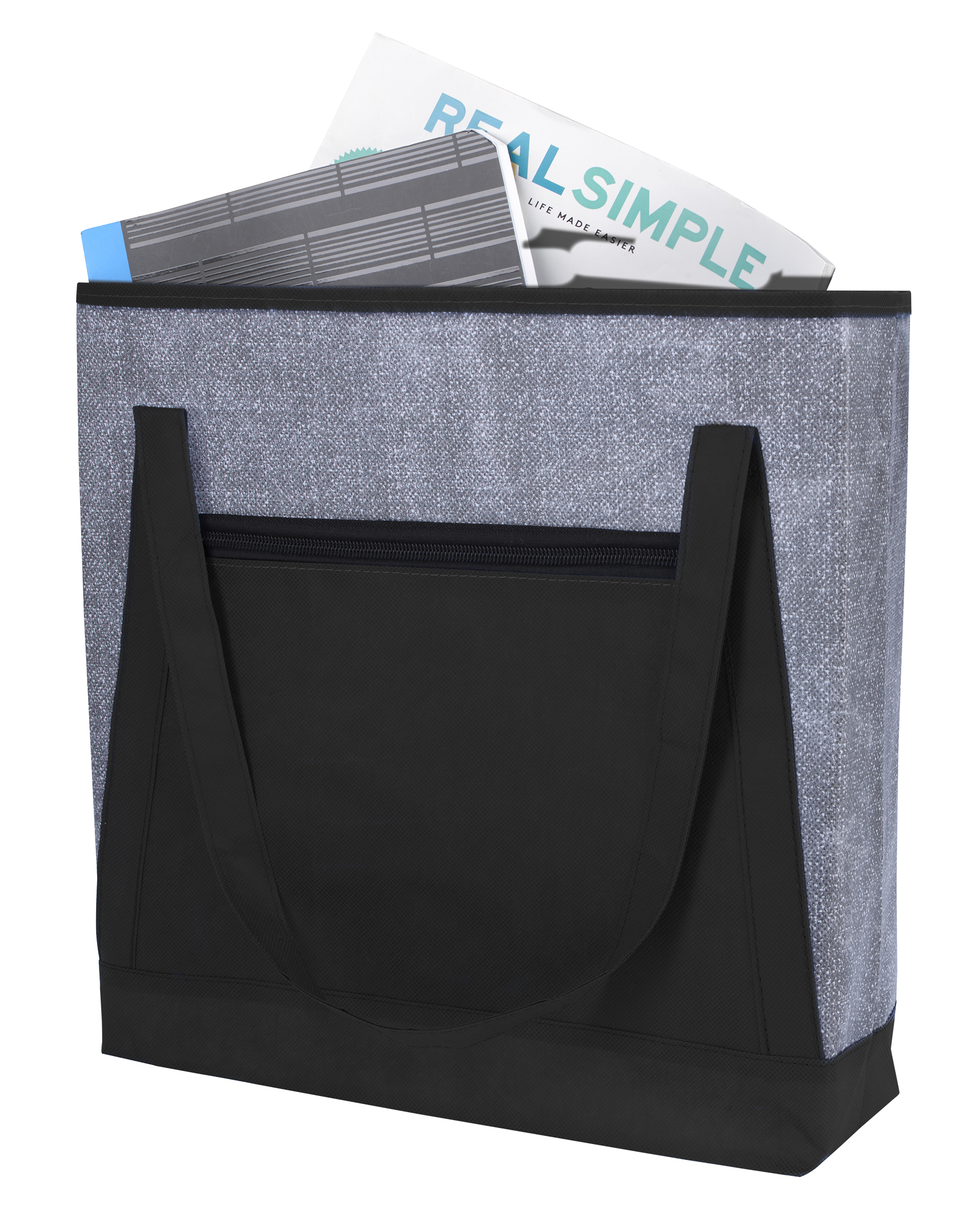 Good Value™ Heathered RPET Non-Woven Tote 32