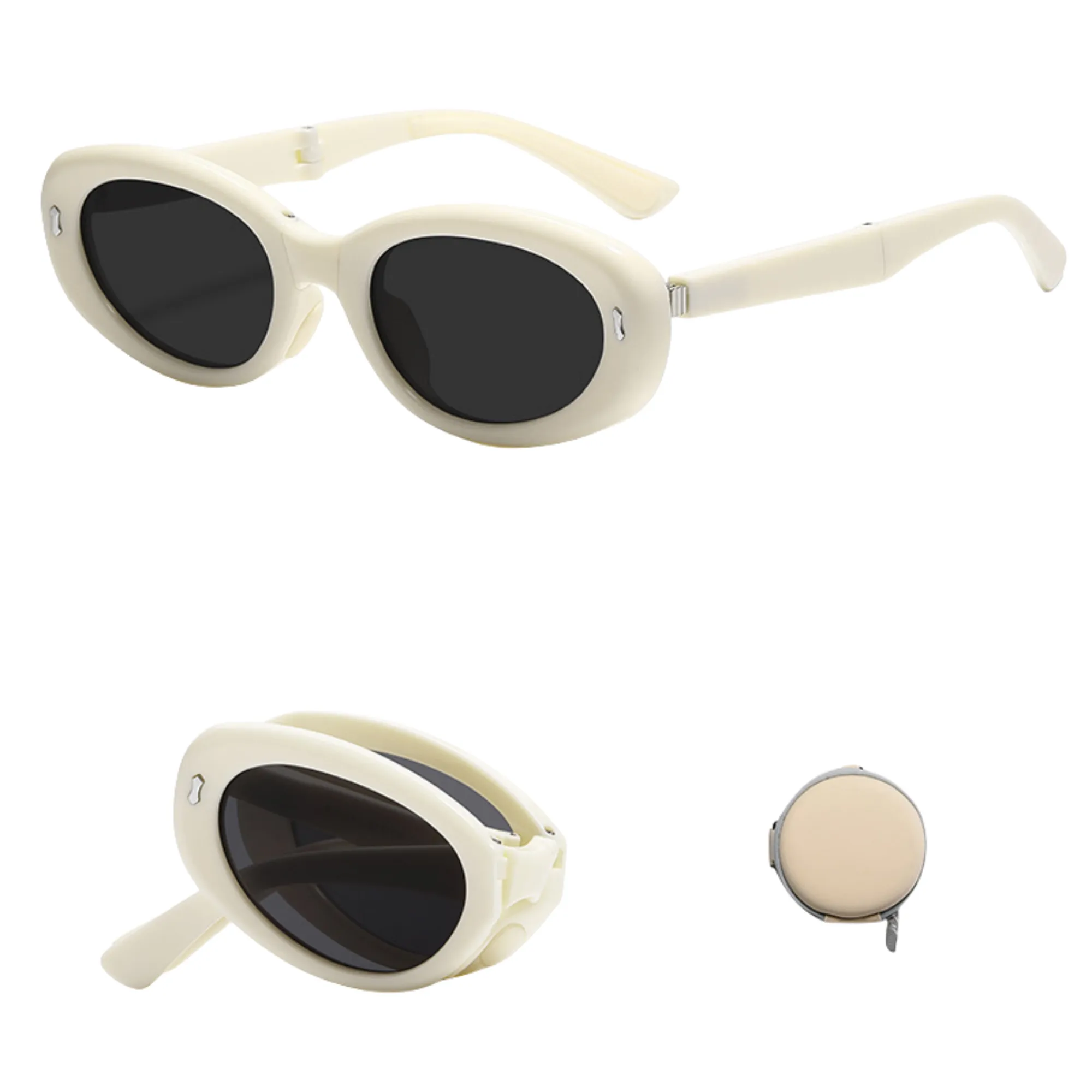 UV Protection Cat-Eye Foldable Shades Fashion Sunglasses 14
