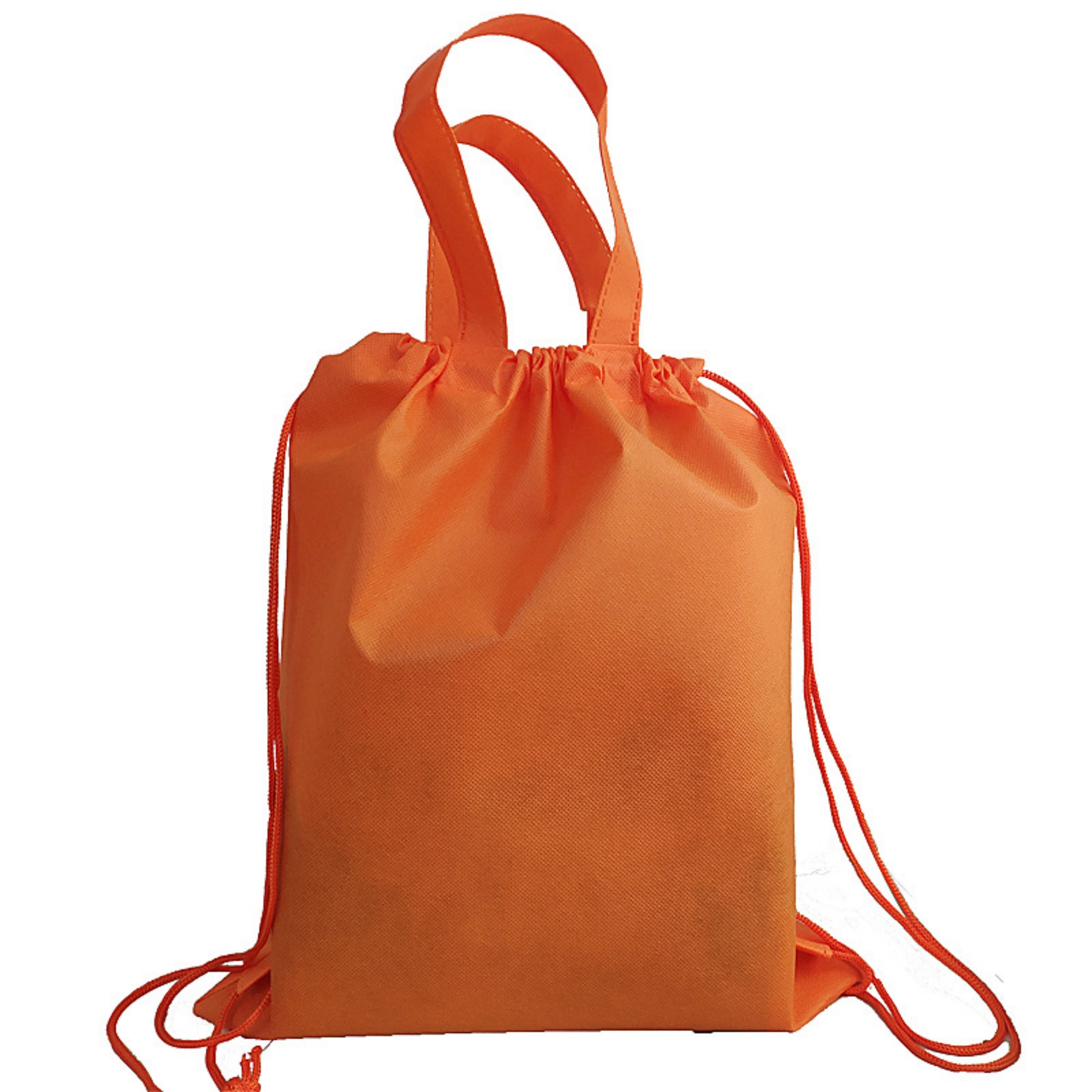 Non-Woven Drawstring Backpack With Handles 4