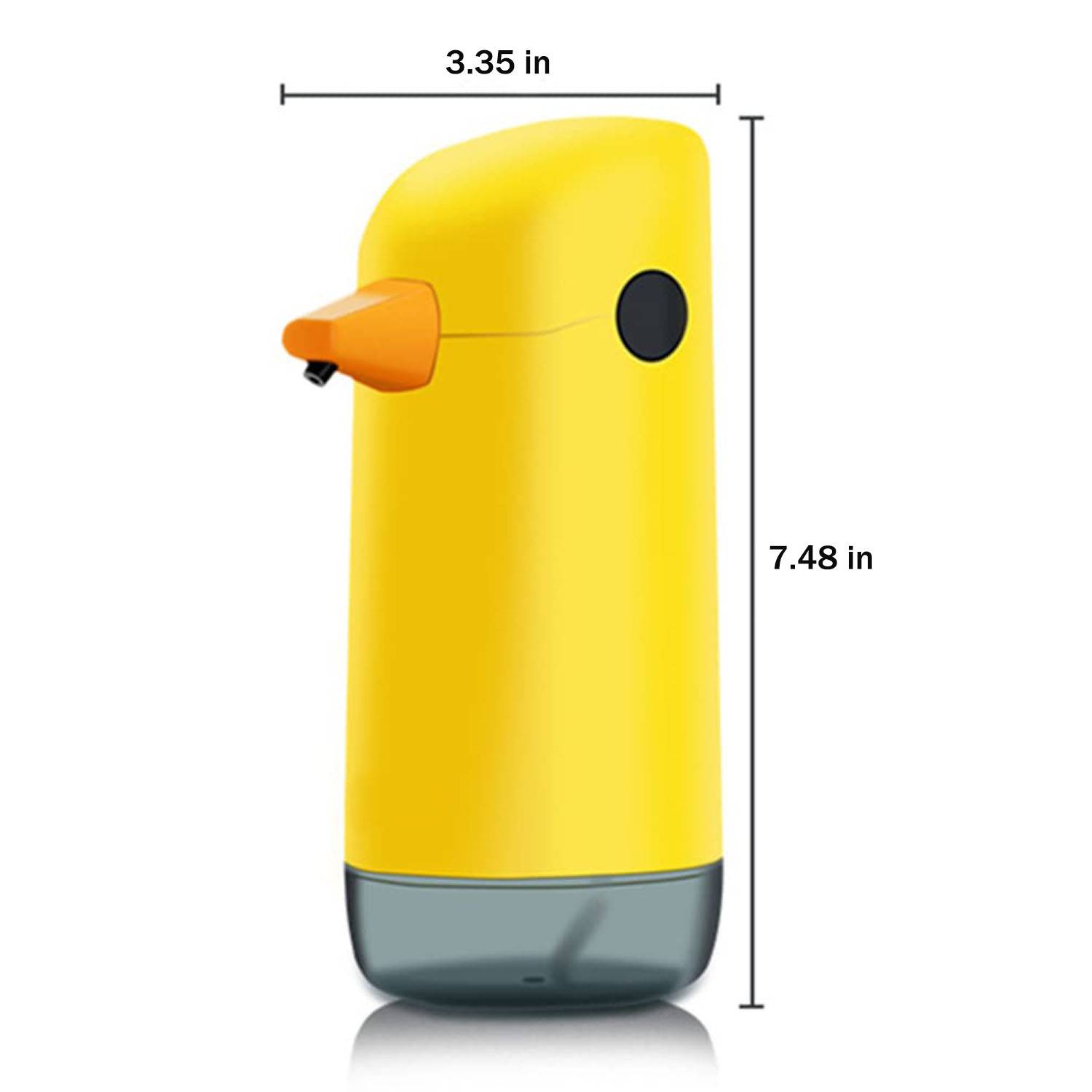 Touchless Foaming Soap Dispenser – Cute Yellow Duck Design 2
