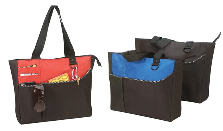 Poly Tote Bag with Zipper 4