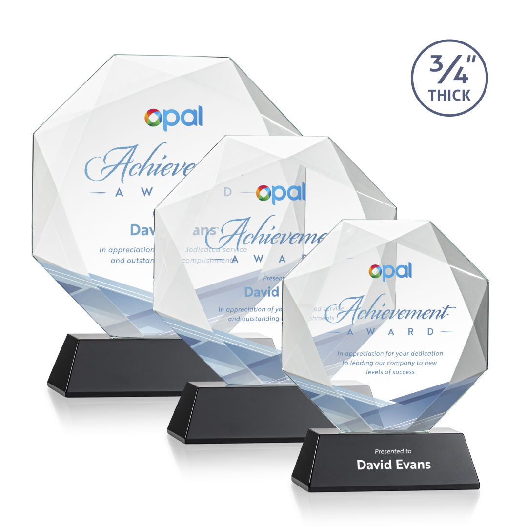 Bradford VividPrint™ Award on Newhaven Base - Black 5