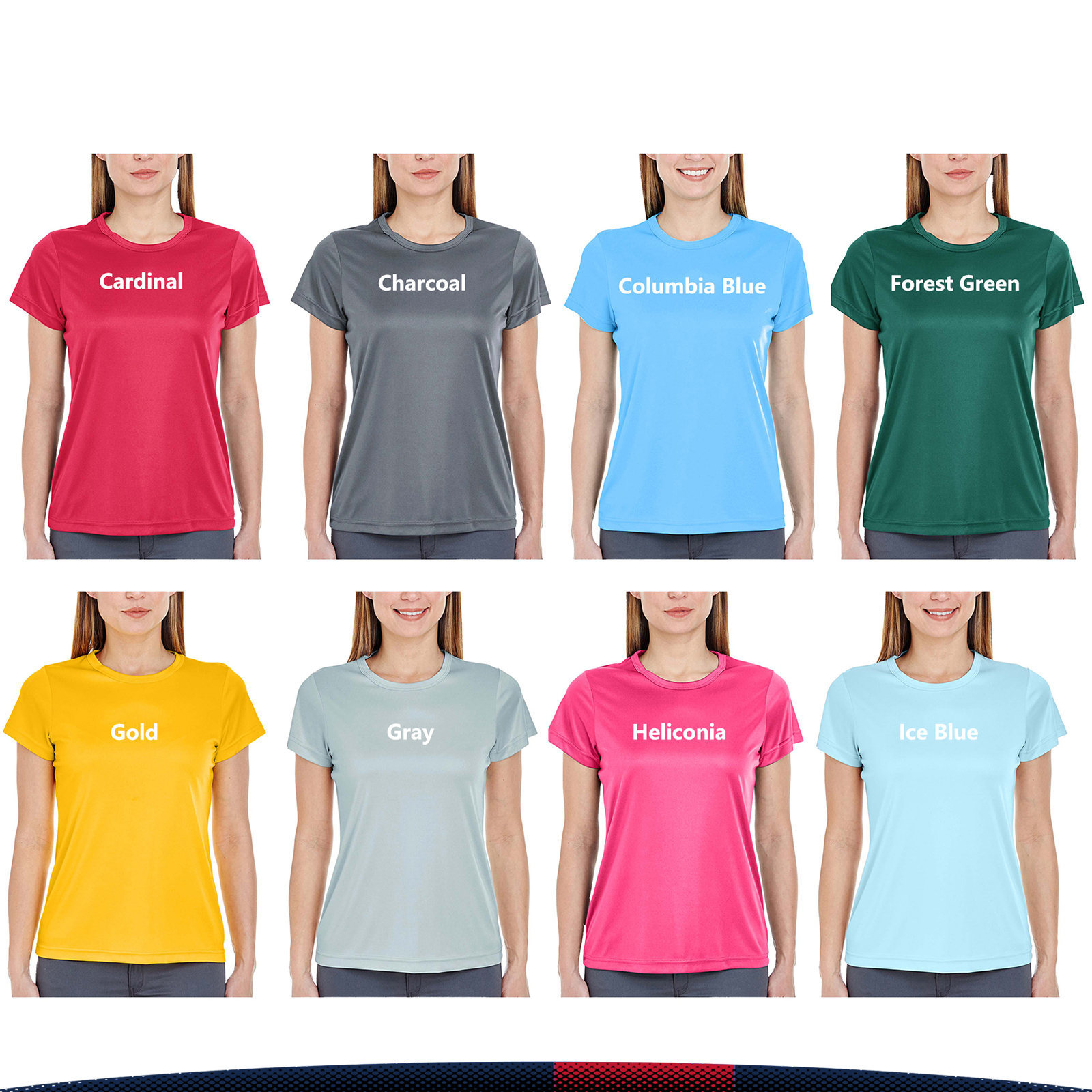 UltraClub® 4 oz. Ladies' Sports T-Shirts 7