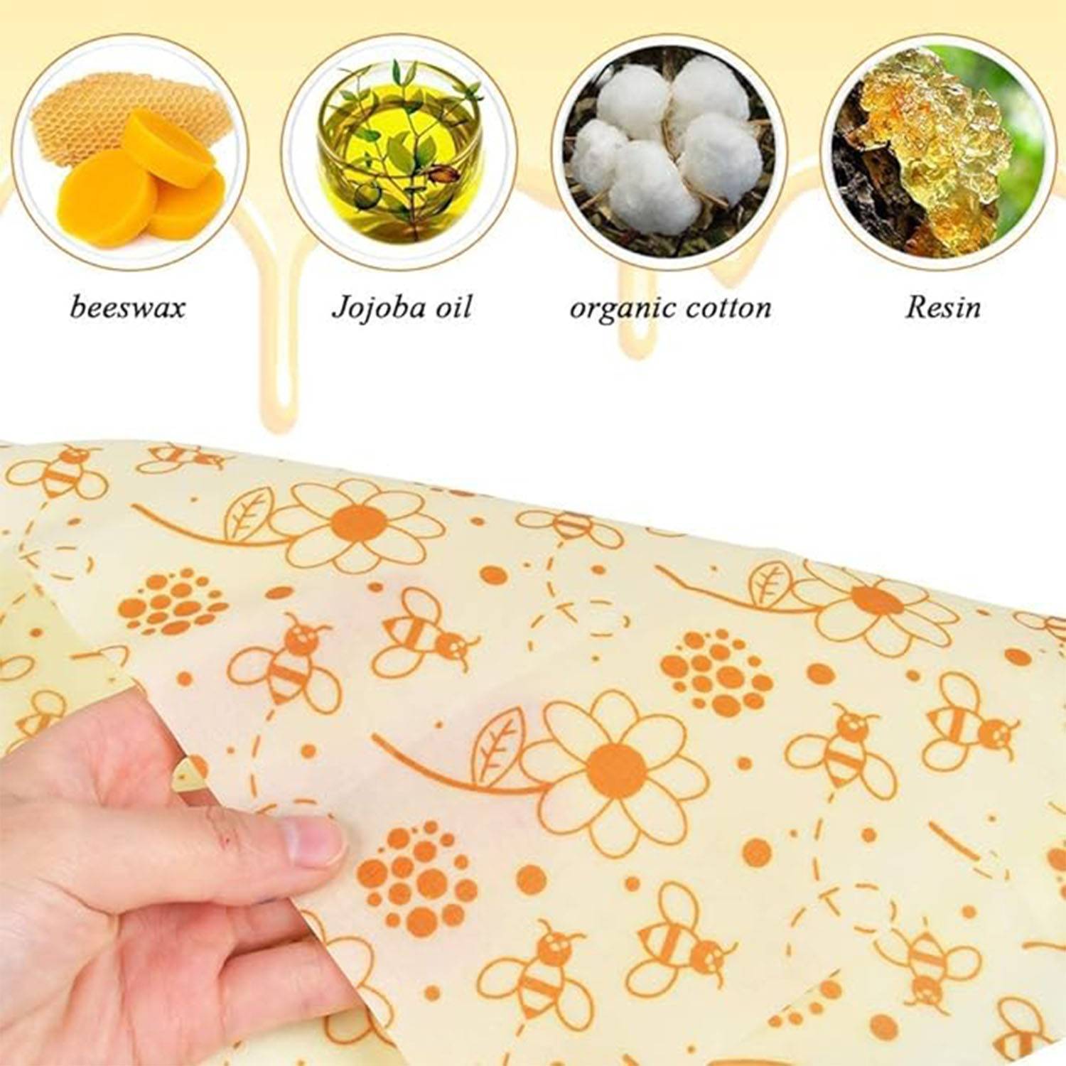 Natural Beeswax Food Wrap 3