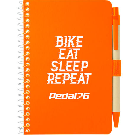 FSC® Mix 4" x 6" Pocket Spiral Notebook with Pen 157