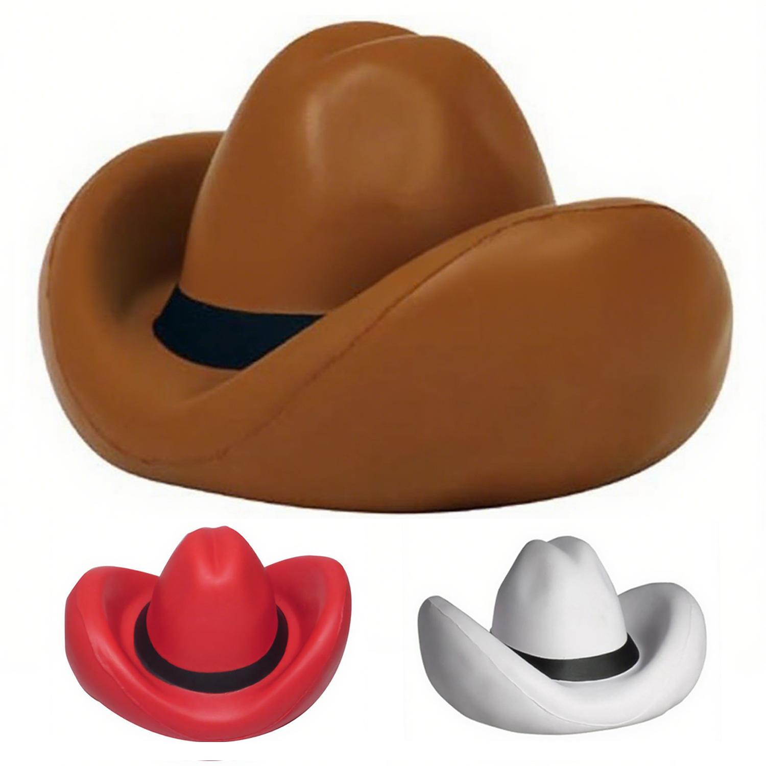 PU Foam Cowboy Hat Stress Reliever Squeeze Toy 1