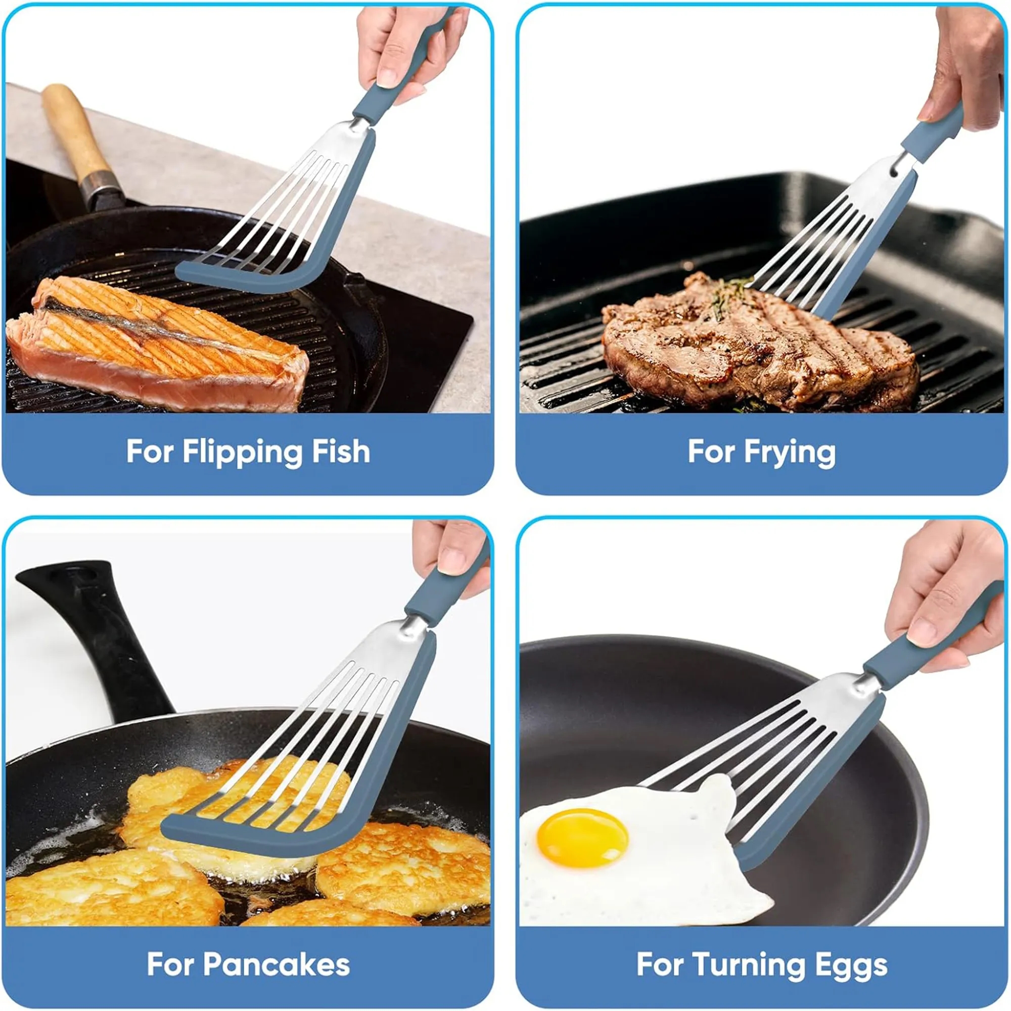 Silicone Cooking Spatula for High Heat 4