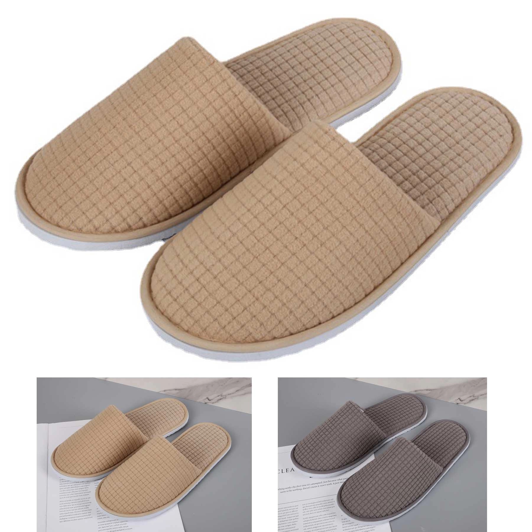 Fleece Hotel Indoor Slippers 2