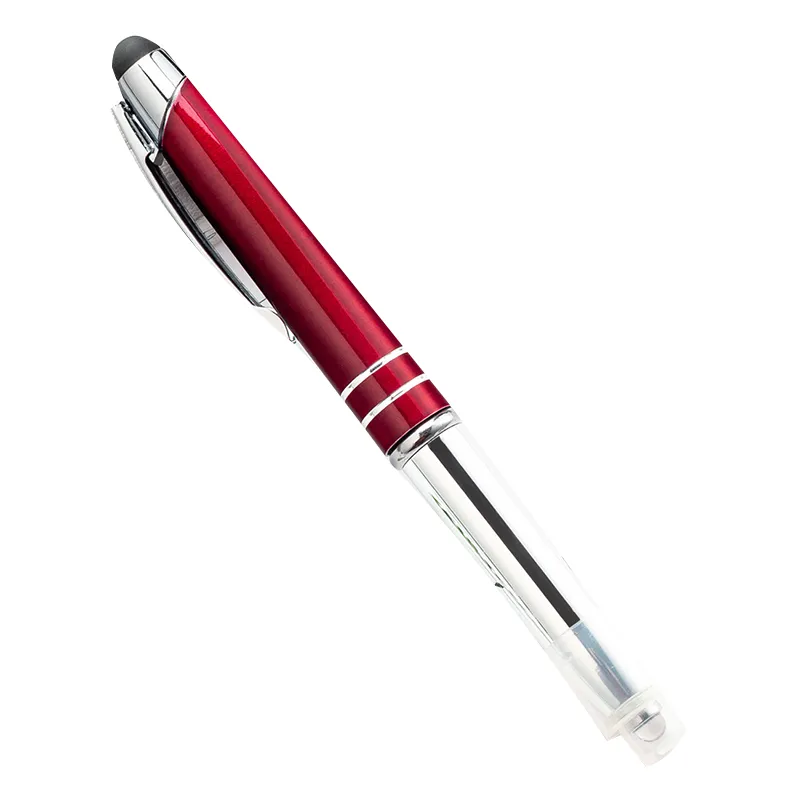 Twist Action Captive Precision Stylus Pen Led Light 1