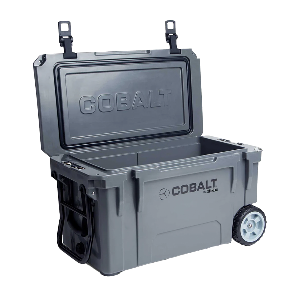 Blue Coolers 55 qt 5 Day Cooler with Wheels 18