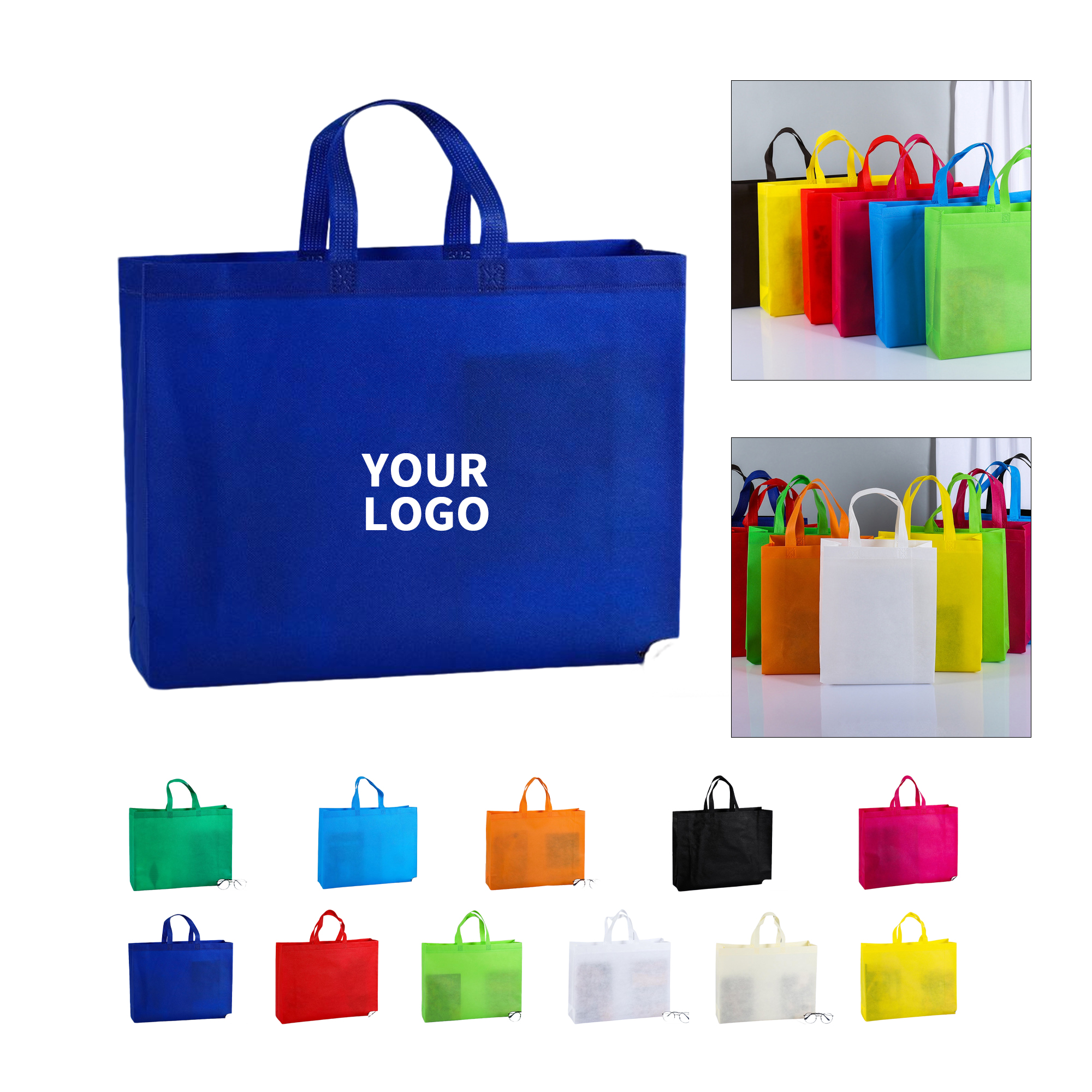 Non Woven Tote Bag 15" Middle Size 9