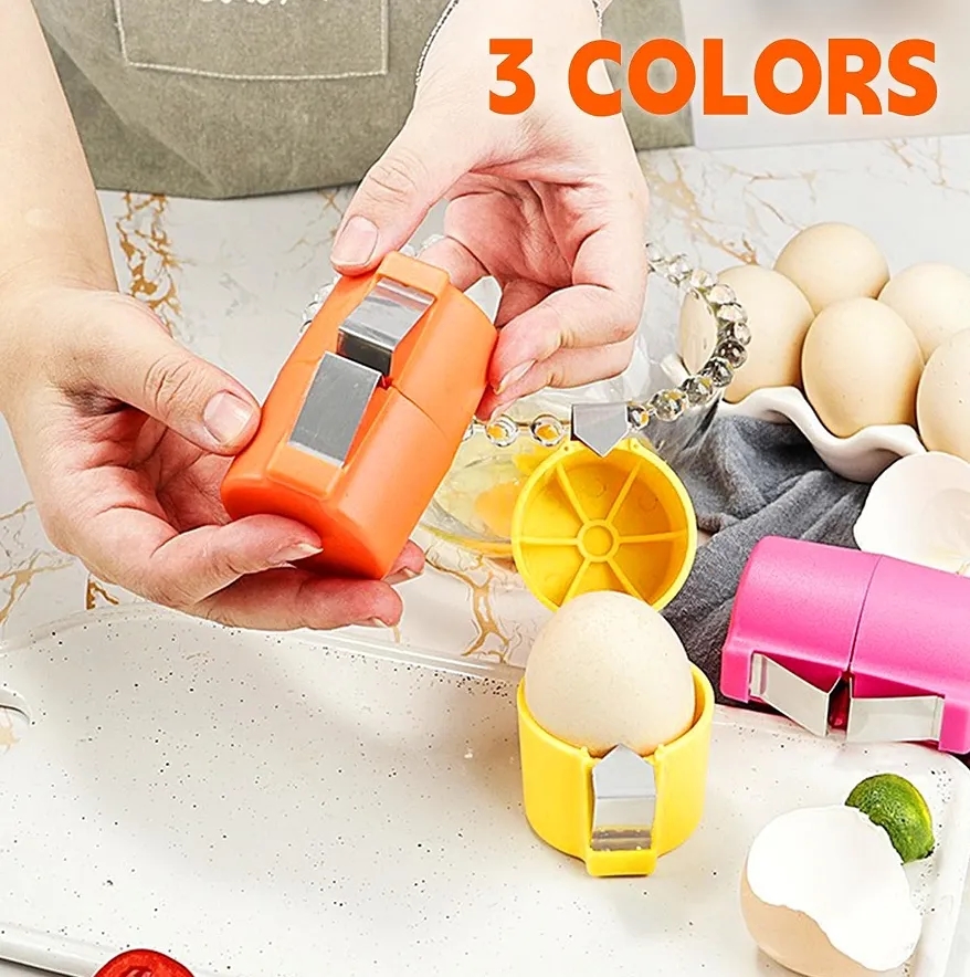 Stainless Steel Egg Cracker and Separator 4