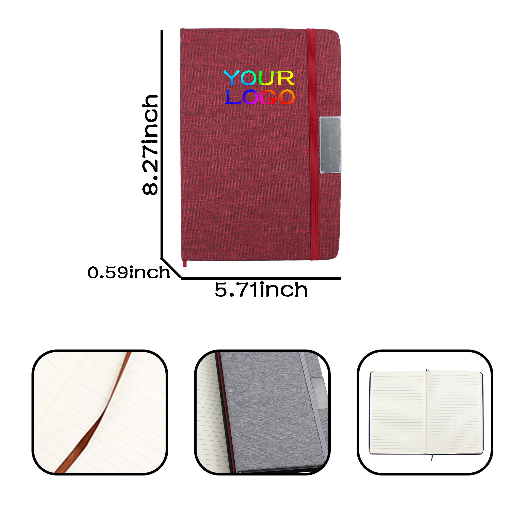 MOQ 20 PCS Custom Business Notebook 2