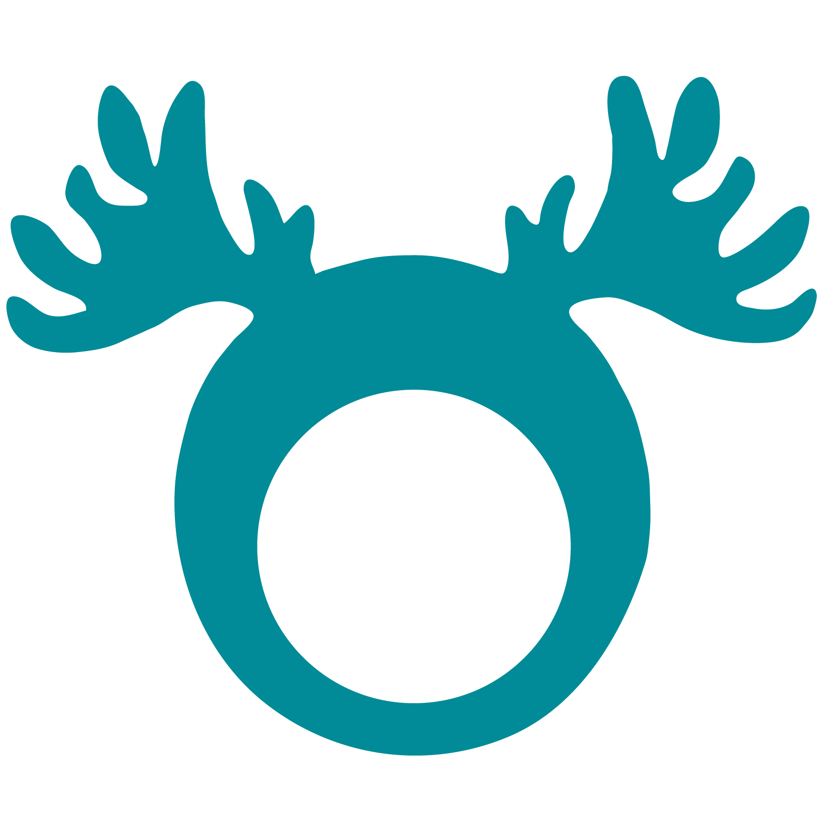 Reindeer Antler Pullover Visor 8