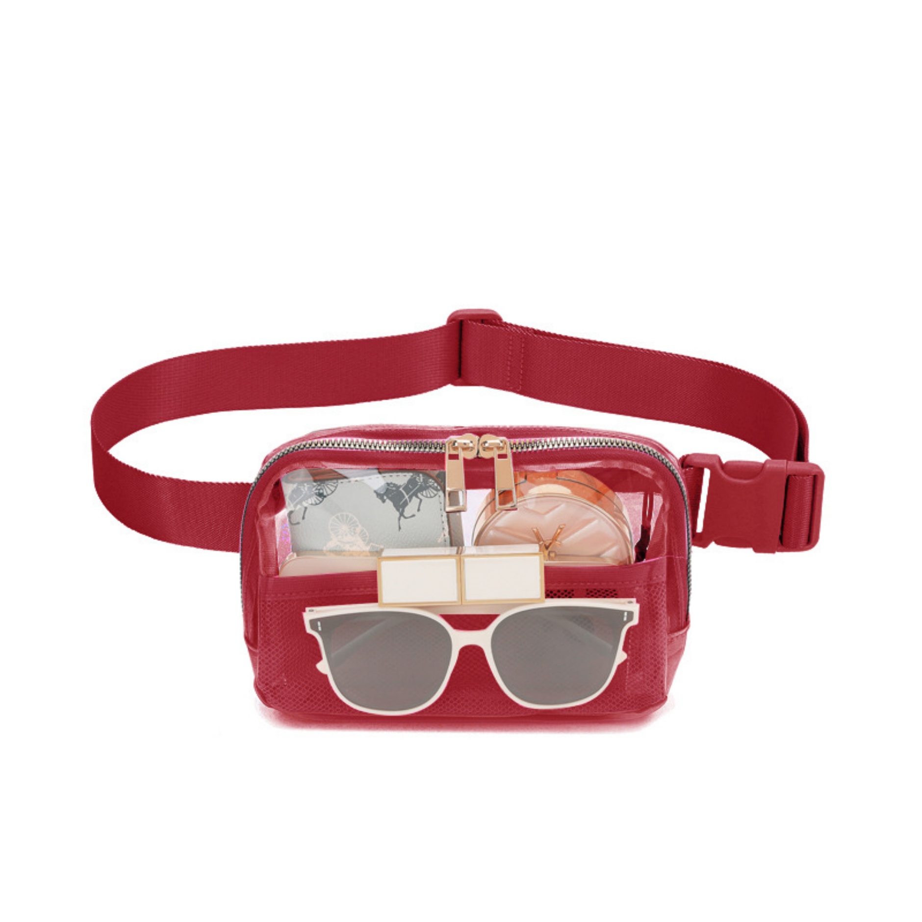 Clear Fanny Pack Stadium Approved Belt Bag with Adjustable Strap 3