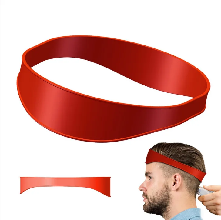 Haircut Adjustable DIY Silicone Hairband 4