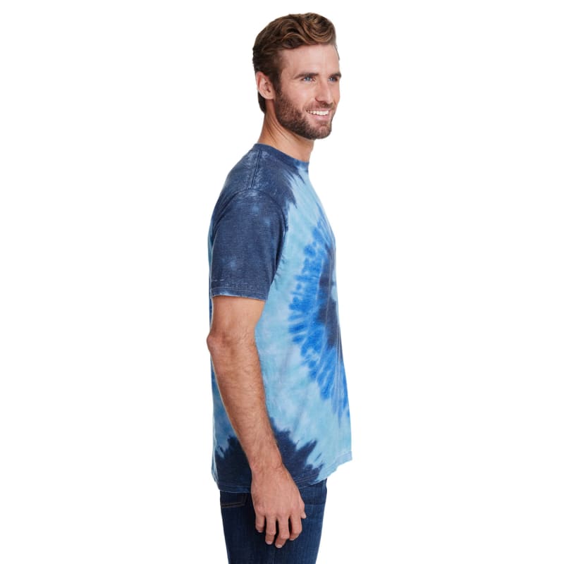Tie-Dye Adult Burnout Festival T-Shirt 12