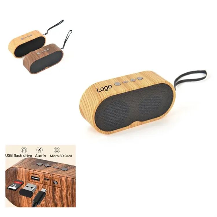 Retro Wood Bluetooth Speaker 2