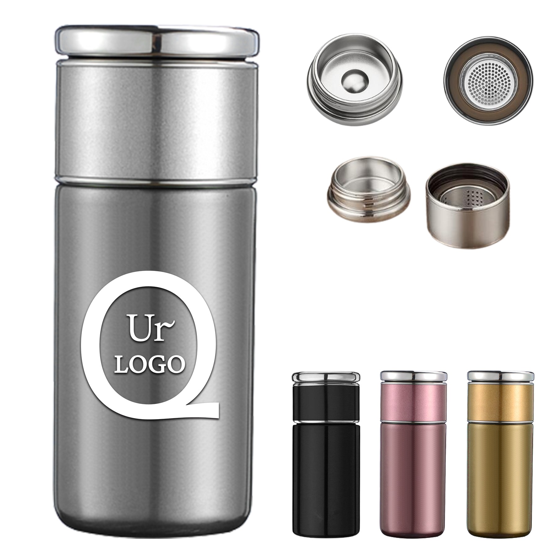 15.2Oz Stainless Steel Vacuum Bottle