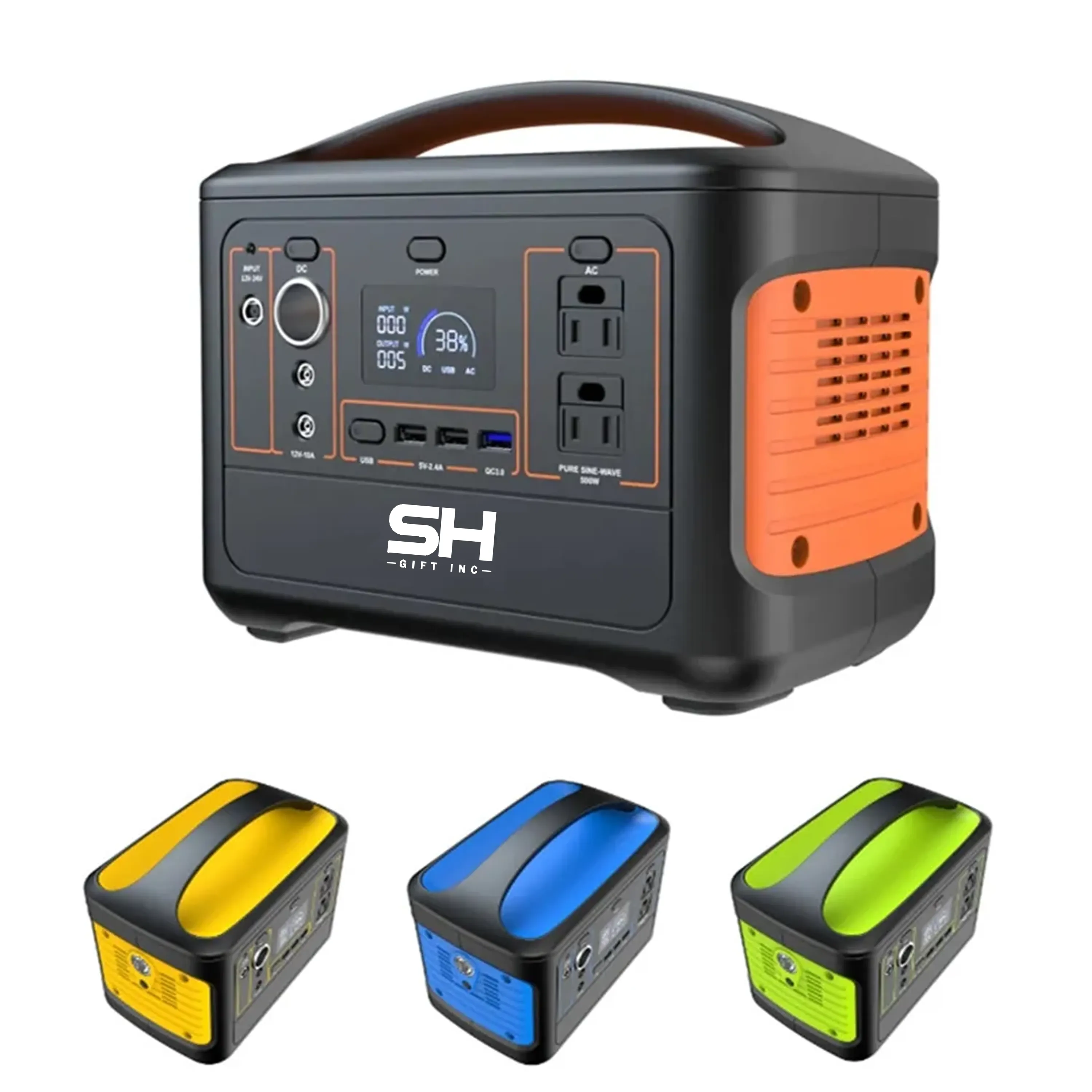 153600mAh Portable Camping Power Station 4
