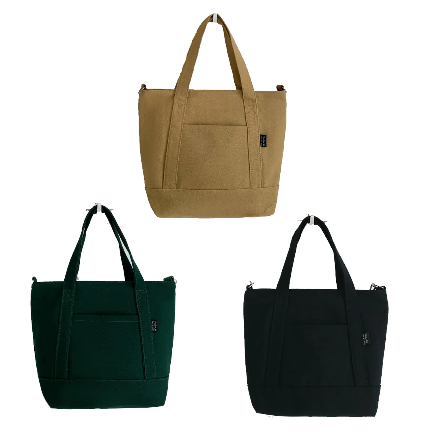Travel Tote Bags for Women, custom tote bag with logo imprint 6