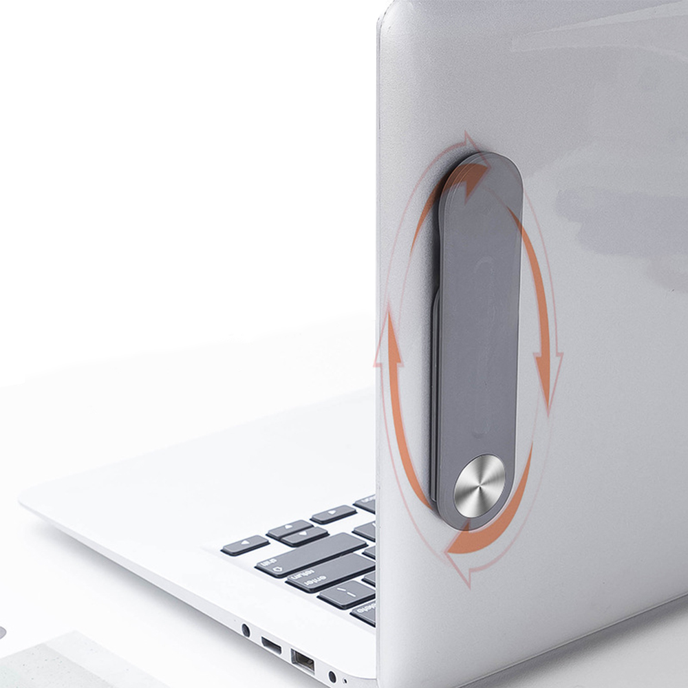 Portable plastic magnetic adhesive computer phone stand 2