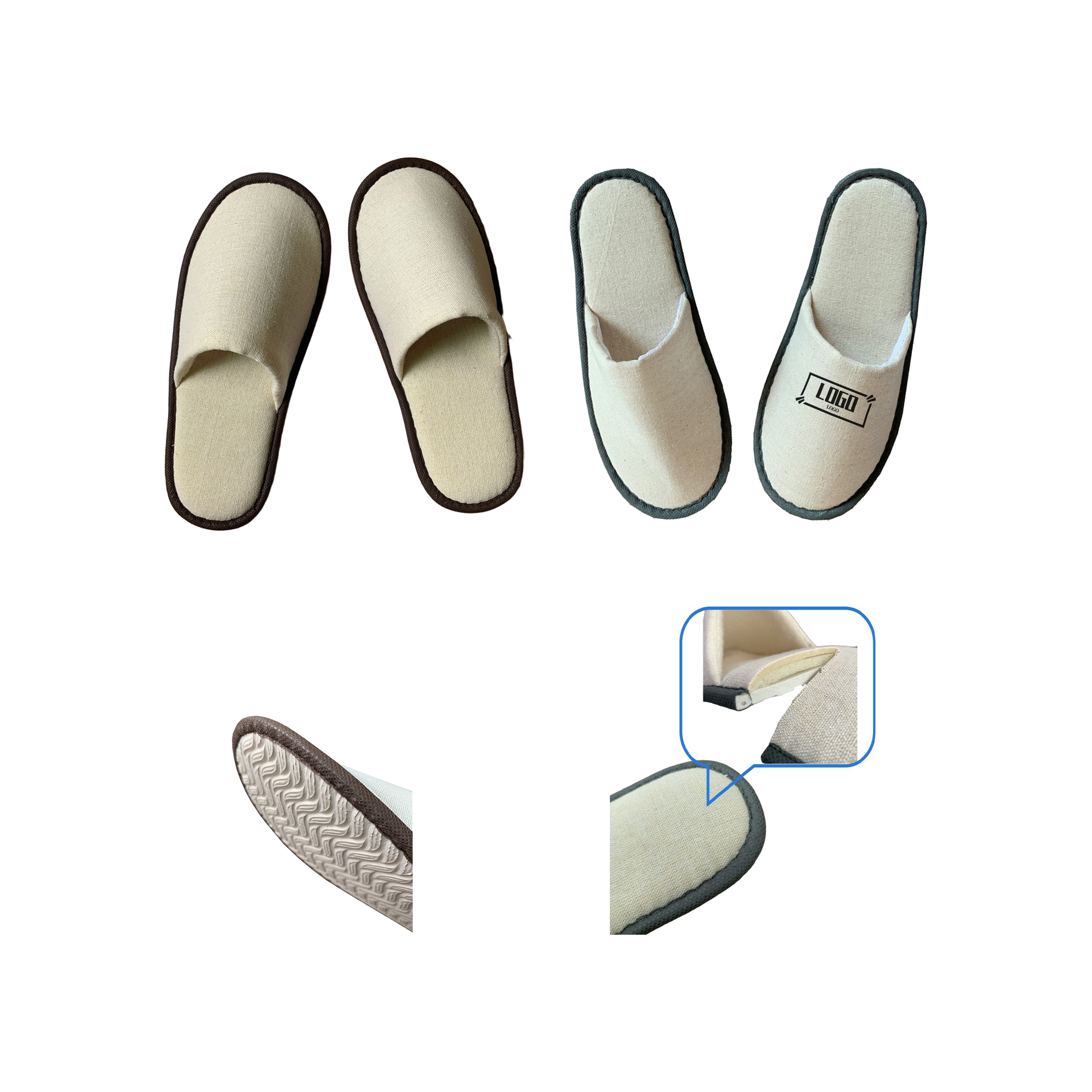 Unisex Non-Skid Disposable Slippers 2