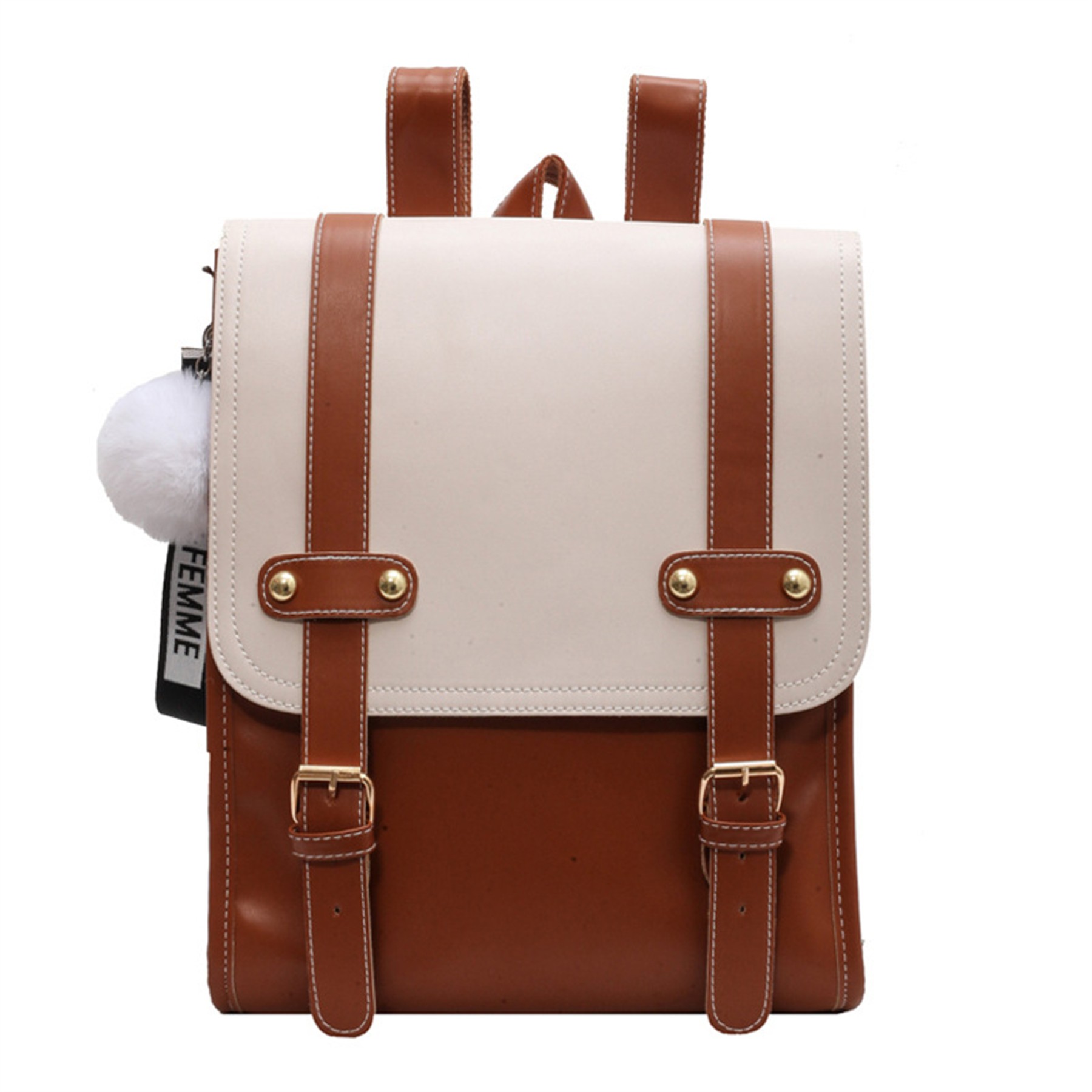 Two-tone backpack 2