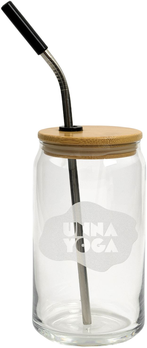 ETCHED CAN GLASS 16 OZ 13