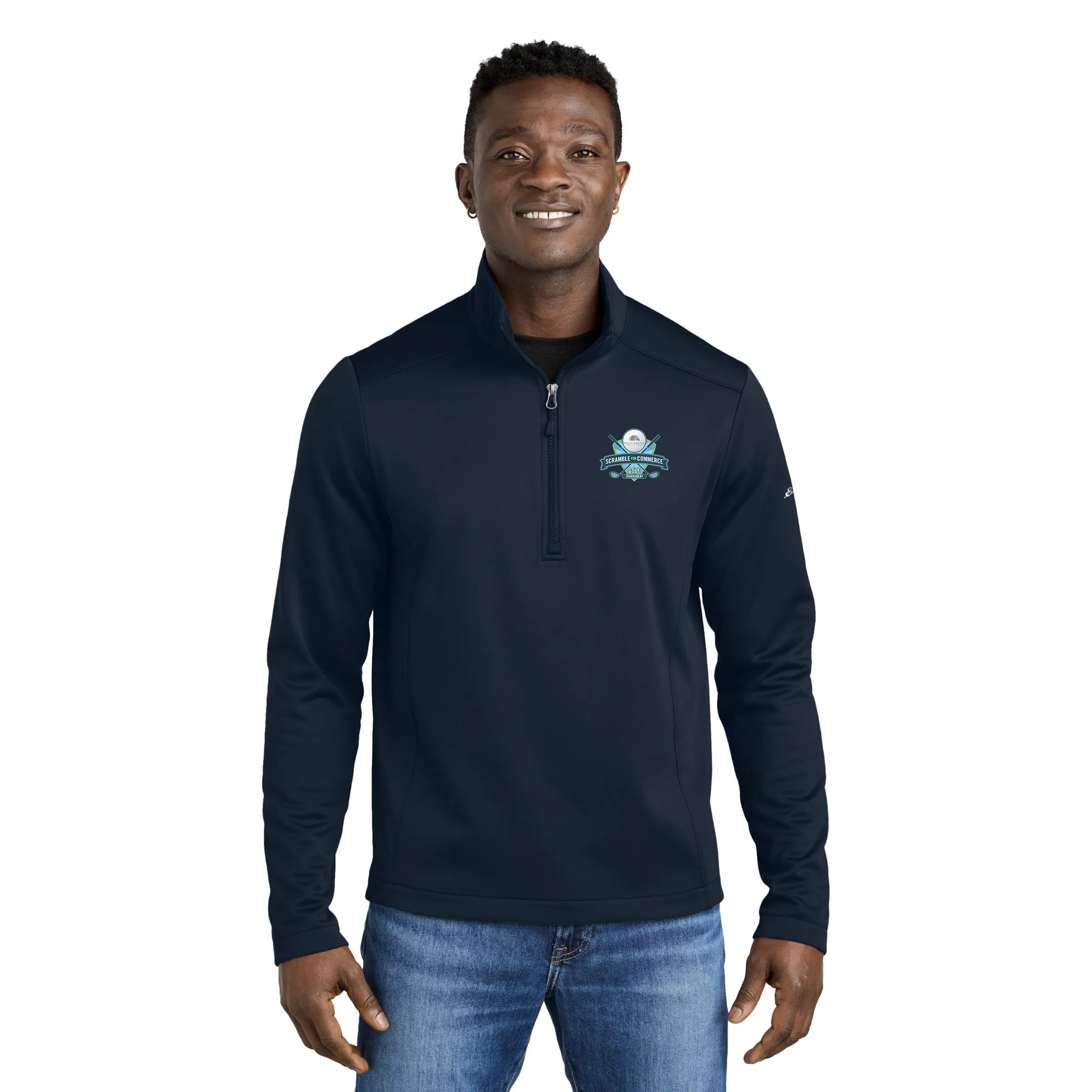 Eddie Bauer(R) Smooth Mid Layer Fleece 1/2-Zip 1