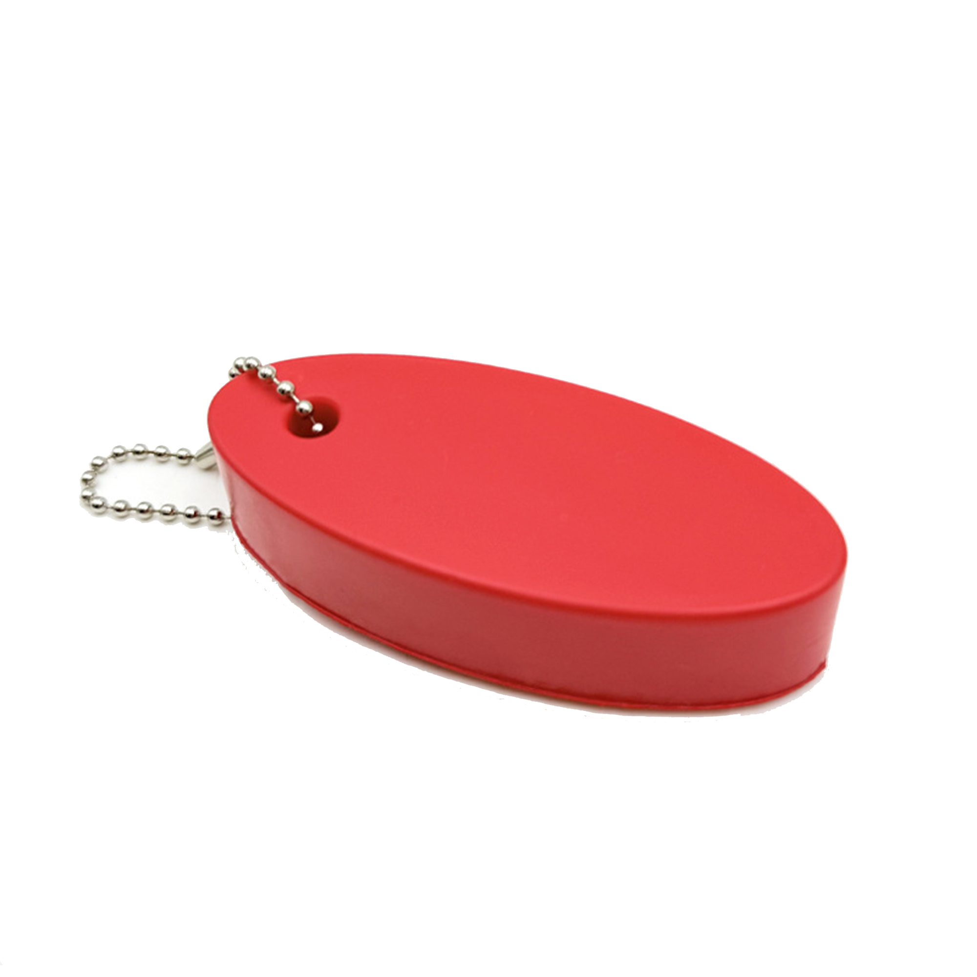 Oval PU Foam Floating Keychain 1