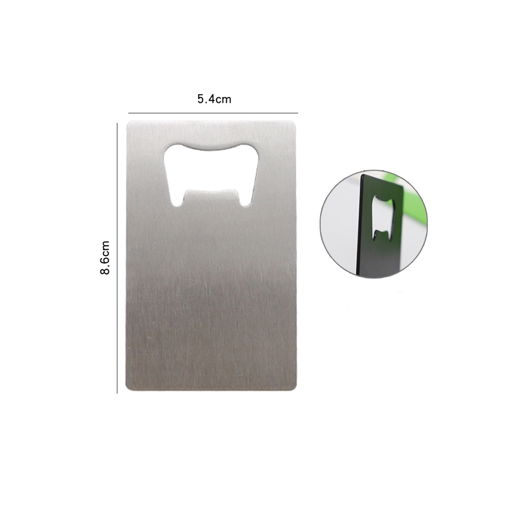 Stainless Steel Credit Card Bottle Opener 1