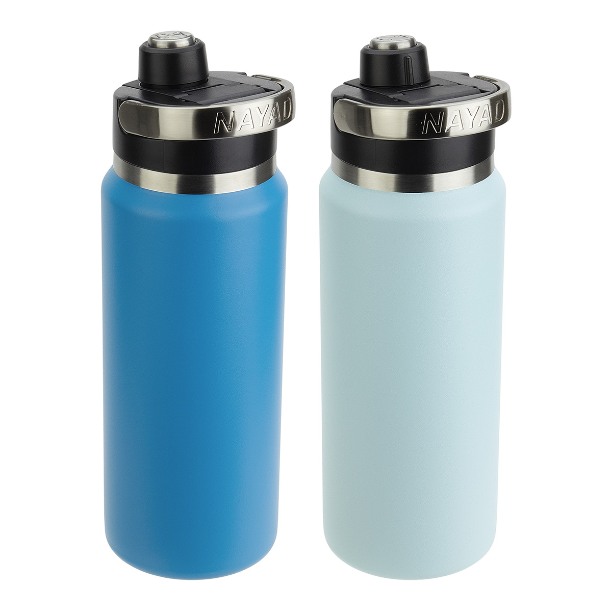 NAYAD® Traveler 26 oz Stainless Double-wall Vacuum Insulated Bottle with Twist-Top Spout 17