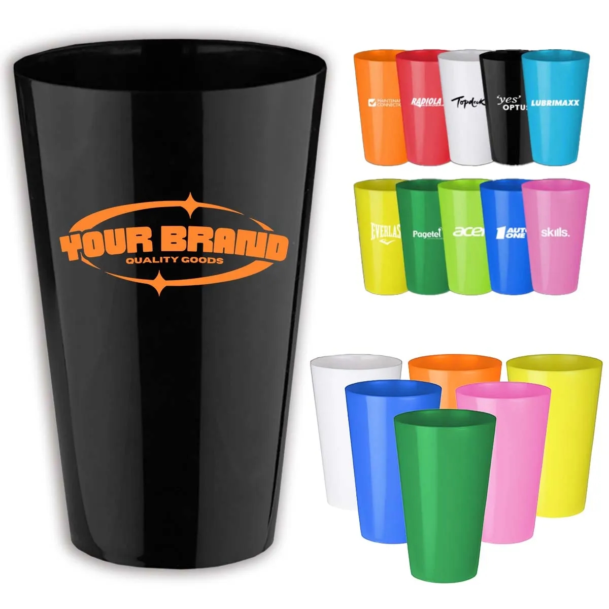 16oz. Vintage Promotional Plastic Stadium Party Cup 6
