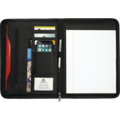 FSC® Mix Executive DuraHyde Zippered Padfolio 37