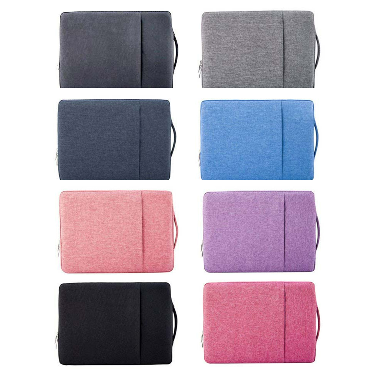 15.6 Inch Laptop Tablet Sleeve with Zipper Closure 3