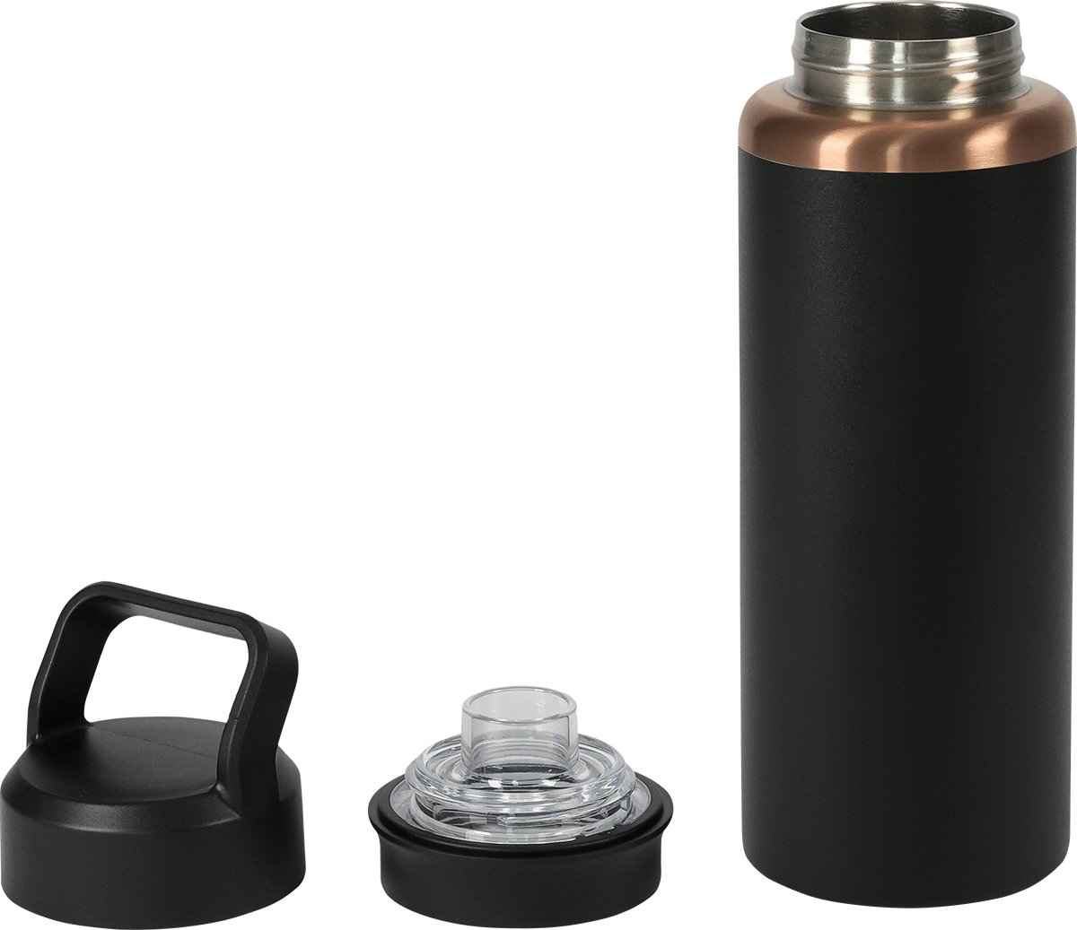 28oz Urban Peak® Dual Top Copper Water Bottle 10