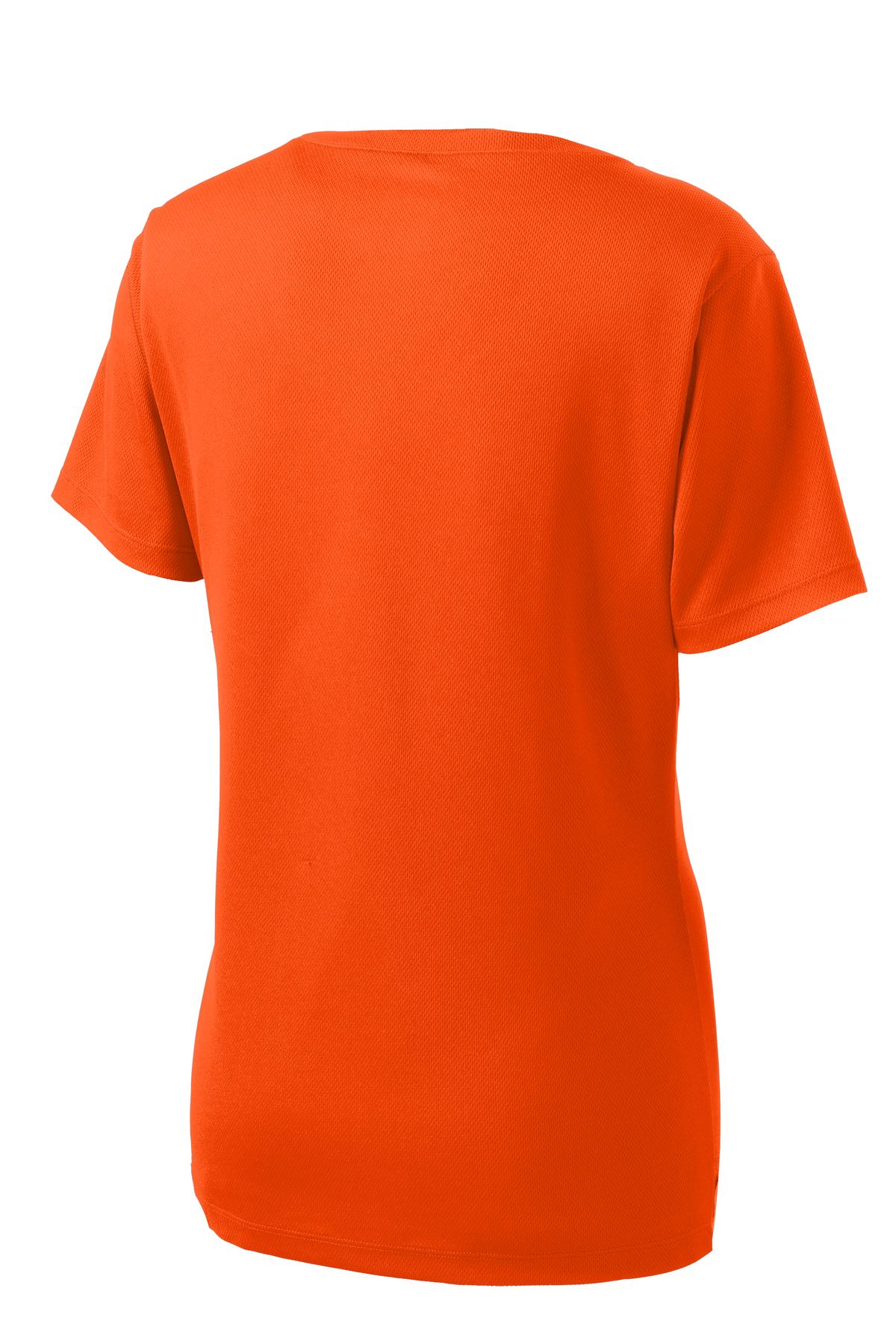 Sport-Tek Women's PosiCharge RacerMesh V-Neck Tee. LST340 58