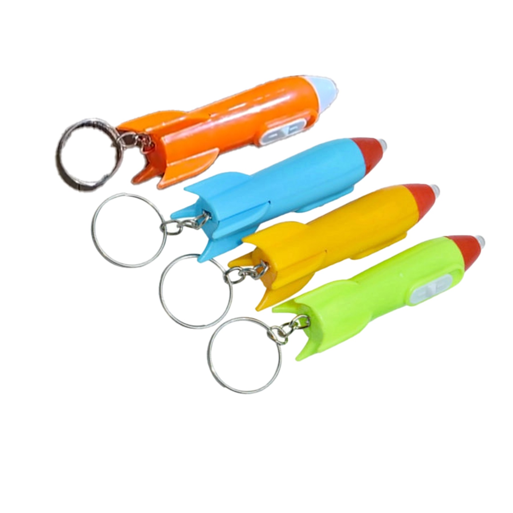 Mini Plastic Bright Light Little Rocket Flashlight 3
