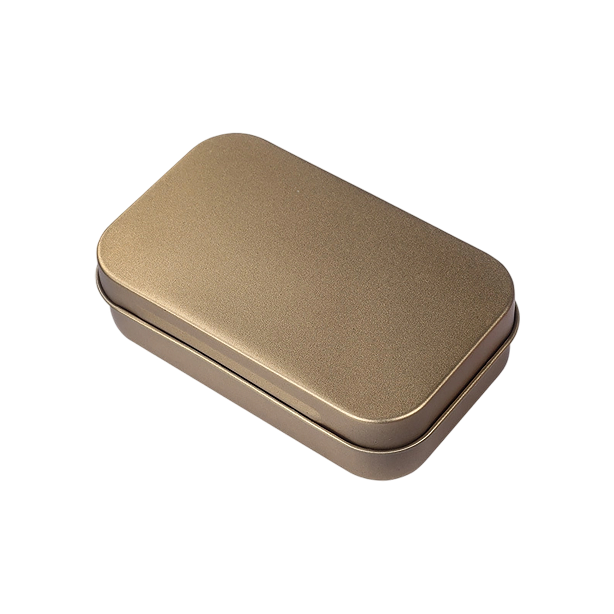 Tinplate Rectangular Hinged Storage Box With Lid 3