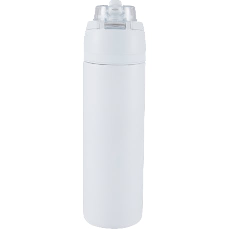 Elvin 28oz Recycled Stainless Flip Straw Bottle, custom water bottle with logo imprint 188