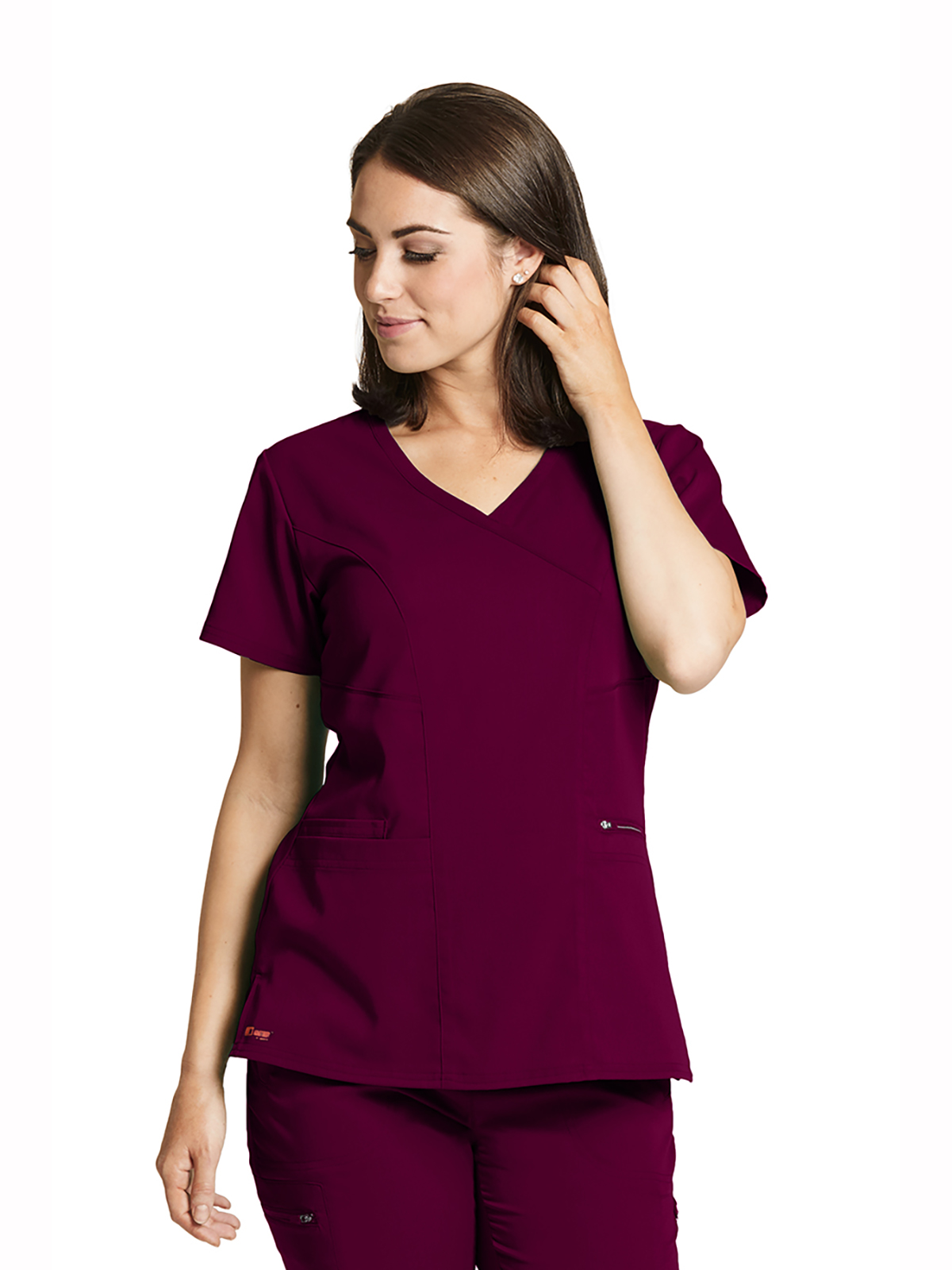 Grey's Anatomy Spandex Stretch - Women's Three-Pocket V-Neck Kim Scrub Top 9