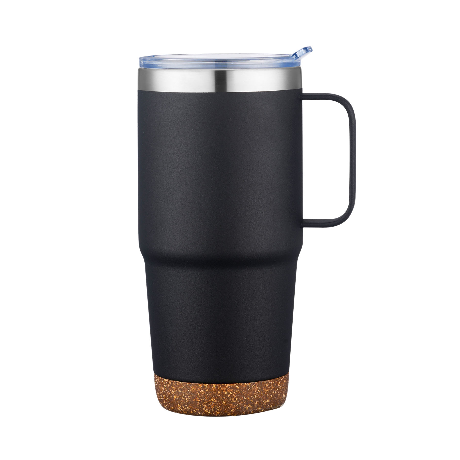 24 OZ. S/S Travel Mug with Cork Bottom 7