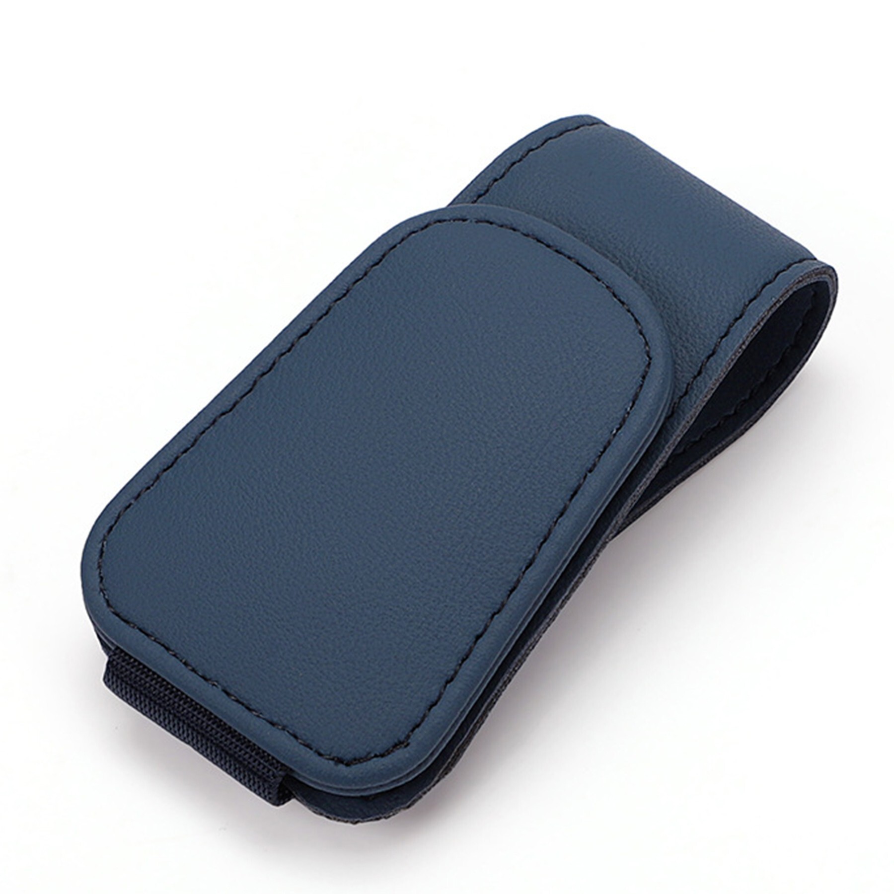 Car Sun Visor PU Leather Sunglass Holder 9