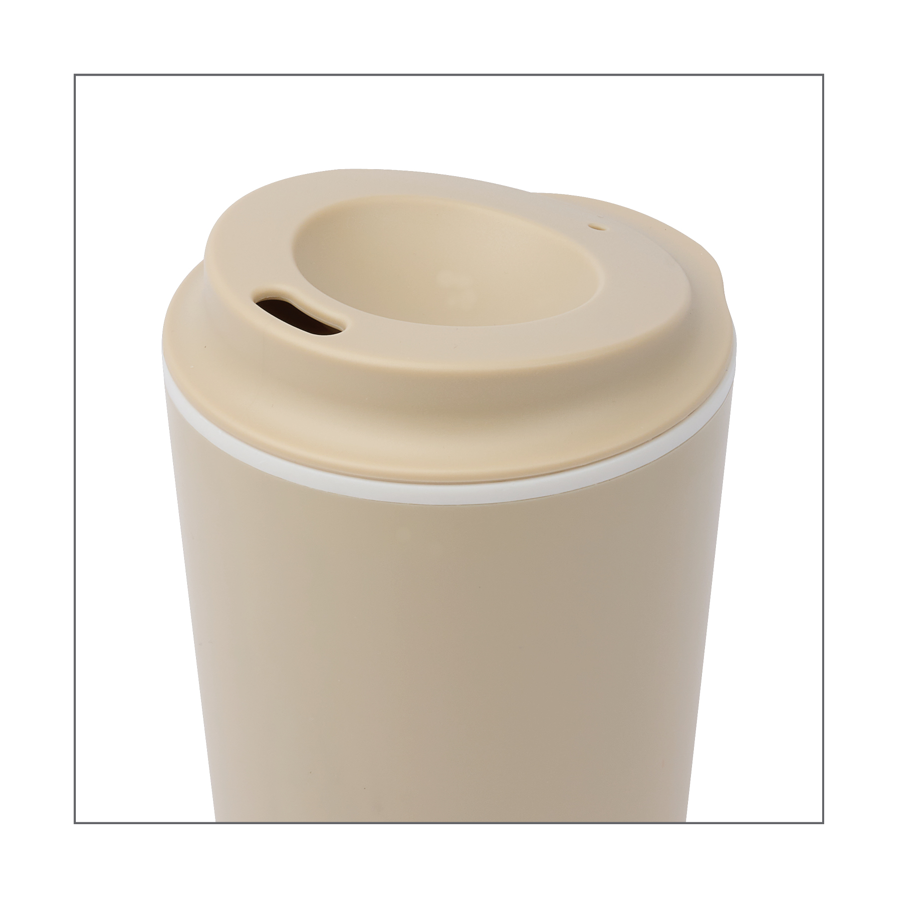 Kenzie 16 oz. Double Wall Recycled Polypropylene Coffee Tumbler 7